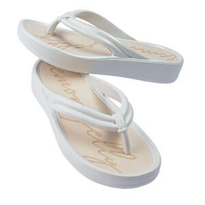 Lemon Jelly platform flip-flops MARE PEARL METAL Size 40